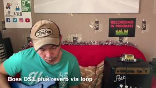 Video thumbnail for Hotone Nano Legacy Siva Boogie With Boss DS1 and Blues Driver by vincent ryan borres