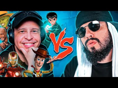 Marco Ribeiro (Dublador) Vs. Mussoumano - Batalha De Youtubers REAGINDO #mussoumano #dubladores