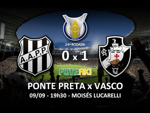 Melhores momentos: Ponte Preta 0 x 1 Vasco pela 24ª rodada do Brasileirão 2015