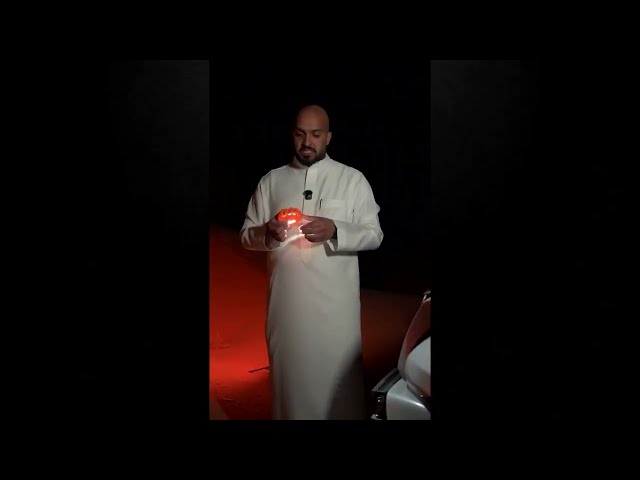 شنطة الاضاءات التحذيرية للسيارة - ثلاث اضاءات ليد LED - لسلامتك على الطريق