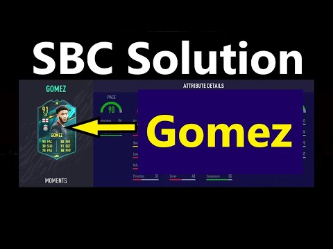 Joe Gomez Moments Card SBC solution - #FIFA 21