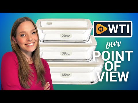 Glass Food Container Set with Glass Lid - WTI product video review