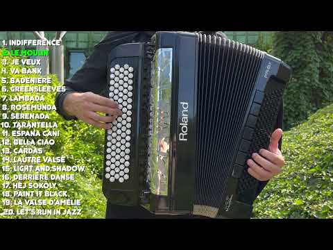 BEST ACCORDION MUSIC BY ACCORDIONMAN (1 HOUR)