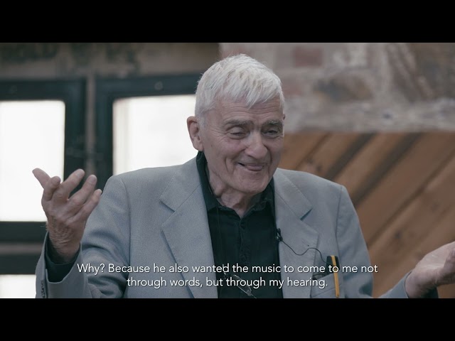 Eberhard Feltz Kurtág-mesterkurzusa: Officium Breve