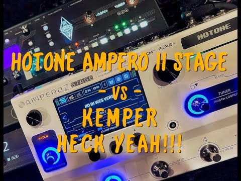 AMPERO STAGE II vs KEMPER