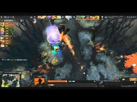 The International 2014: DK VS VG * Amazing push strategy 18 Minutes game