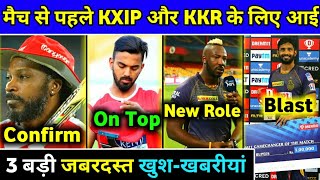 IPL2020- 3 Biggest Good News For Kings Xi Punjab & KKR | KXIP Vs KKR 2020 | CRICKET WITH RAGHU |