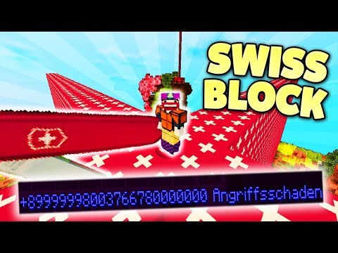 GIGANTISCHES SCHWEIZER TASCHENMESSER | SWISS LUCKY BLOCKS WALL