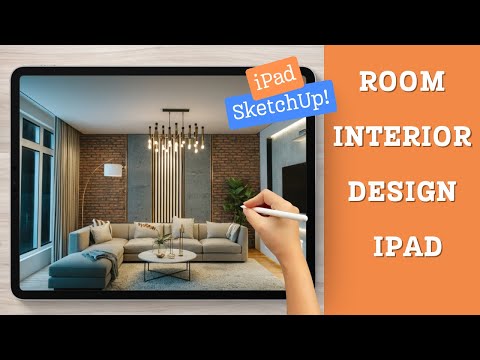 🏡 Room Interior Design in SketchUp on iPad – Step-by-Step Guide! 🎨✨