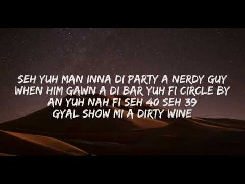 JETTI, Pinkfox, ZIDII - Dirty Wine (Lyrics)