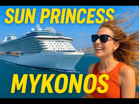 Mykonos cruise arrival, Greek summer cruises!