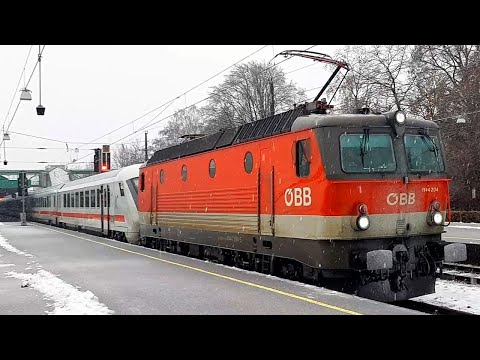 [Ersatzgarnitur] Seltene ÖBB IC 119 Garnitur mit IC 1 + RH1144 in Bregenz