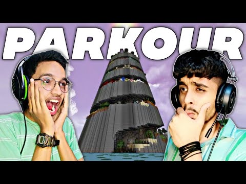 EPIC MINECRAFT PARKOUR with @AXTEROX007 | MUST WATCH!