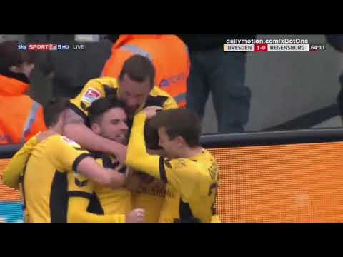 Erich Berko Tor gegen Jahn Regensburg | Dynamo Dresden 1-0 Jahn Regensburg | 18.2.18