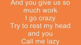 NBB-I Don&#39;t Want to Go To School(With Lyrics)