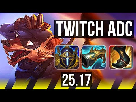 TWITCH & Swain vs YUNARA & Zyra (ADC) | Dominating, 9/3/6 | KR Master | 25.17