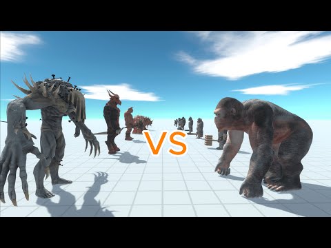 Infernals vs Mutant Primates! - Animal Revolt Battle Simulator