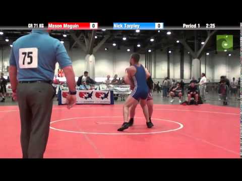 Greco GR 71 KG - Mason Moguin vs. Nick Tarpley