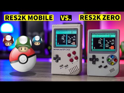 RES2k Zero vs. RES2k Mobile - Retro Konsolen im Vergleich | majaly Test Review 2020 (Deutsch)