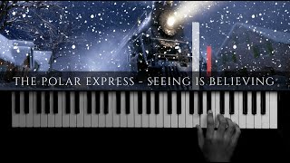 Alan Silvestri - Seeing Is Believing | (The Polar Express) | PianoCover/SynthesiaTutorial