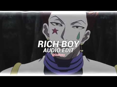 rich boy - payton moormeier [edit audio]
