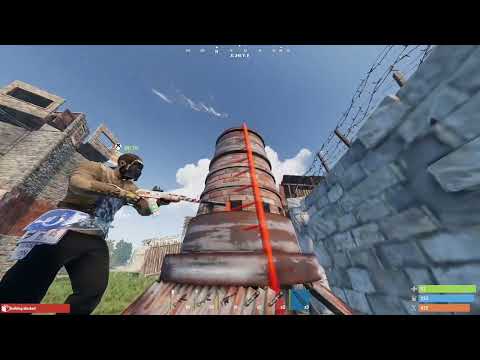 Rust: Raiding a Lazy Group for easy loot