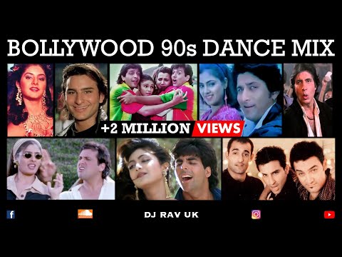 Bollywood 90s Dance Mix / Bollywood 90s Dance Songs / Bollywood 90s Mashup / Bollywood 90s Songs
