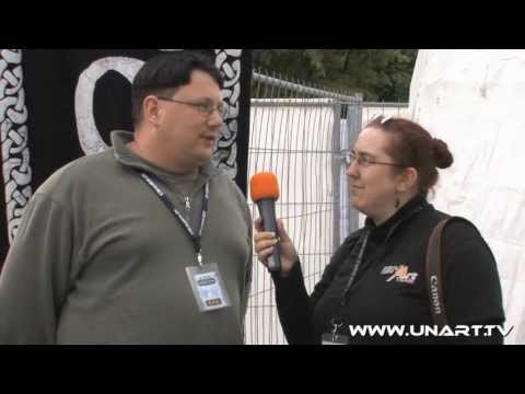 UnArt Live TV - Interview Jan Kuehr 'Miroque', Blackfield Gelsenkirchen 2010
