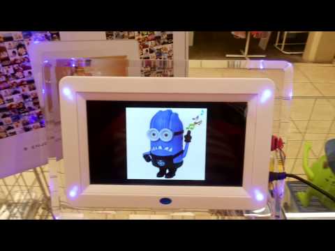 Porta Retrato Digital USB / Cartão de memória