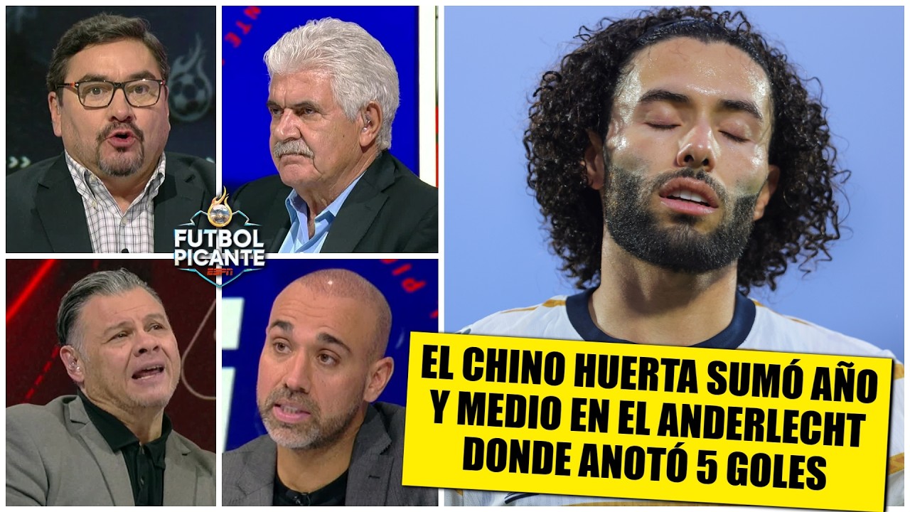 CHINO HUERTA regresa y el TUCA lo LAMENTA: ¿por qué no se quedan más los mexicanos? | Futbol Picante