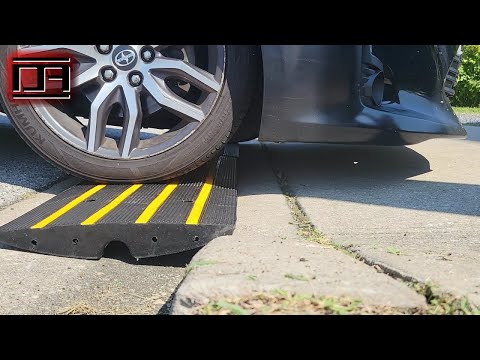 VEVOR Driveway Curb Ramp Review - Perfect for Lowered Cars (Scion tC2 / tC2.5)