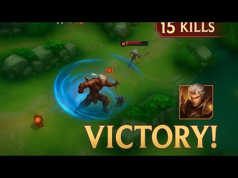 🔥 Dyrroth Monster Rampage – 15 Kills in 5v5 MOBA Legends Gameplay | MLBB Pro Moves! 🔥