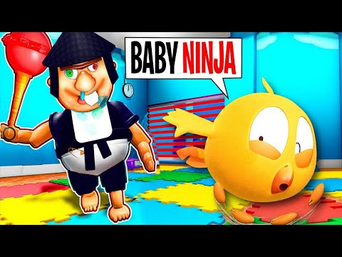 Chicky Plays : Bobby baby Daycare Roblox! - Where's Chicky? ROBLOX