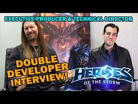 Heroes of the Storm Developer Interview! - Chris Sigaty & Alan Dabiri on Launching Heroes