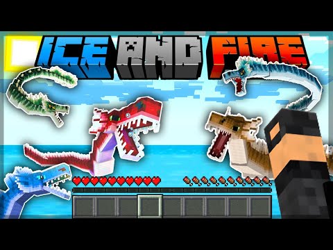 Minecraft: O NINHO DAS SERPENTES DO ICE AND FIRE! - O CAÇADOR #22
