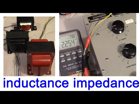 easiest way to test LCR meter ; OPT switching power transformer impedance inductance measurement