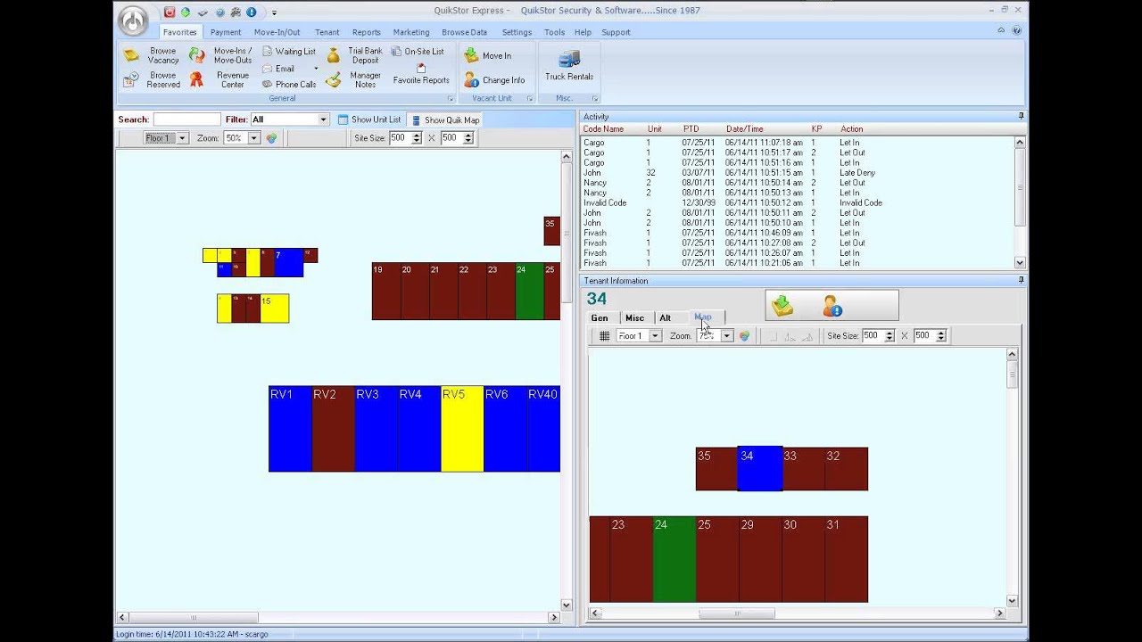QuikStor Express - Digital Maps