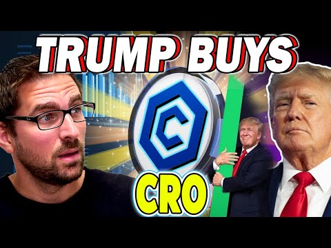 😱 CRO Coin Explodes (Trump Treasury)!!