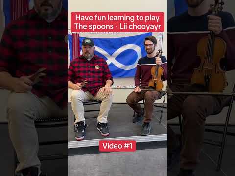 Have fun learning to play the spoons - part 1 #michifwithmonoksamson