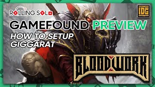 Bloodwork | GameFound Preview | Solo Playthrough | How To Setup | Giggarat
