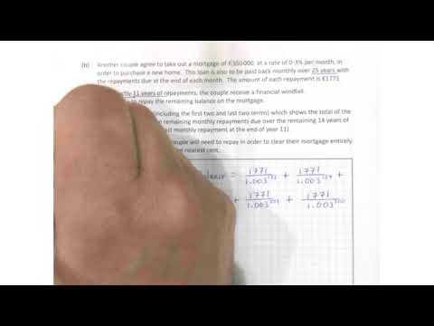 Leaving Cert Maths (Higher Level) 2020 Paper 1 Question 5