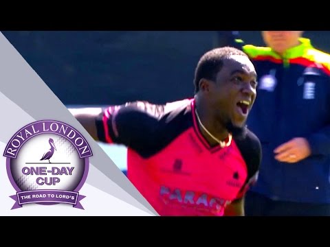 Jerome Taylor Takes Hat-Trick in Sussex vs Essex - Royal London One-Day Cup