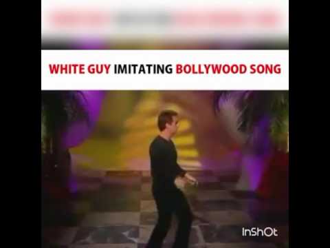 White Guy Imitating Bollywood Song