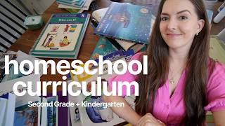 HOMESCHOOL CURRICULUM 2025-206 | SECOND GRADE + KINDERGARTEN ✨