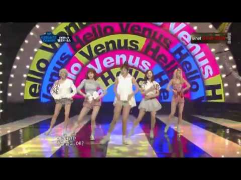[720p][120510] HelloVenus - Venus : Debut Stage @ M! Countdown