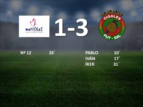 JORNADA 2 MARISTAS INMACULADA C 1-3 C.D. FUTSAL CIGALES (ALEVIN)