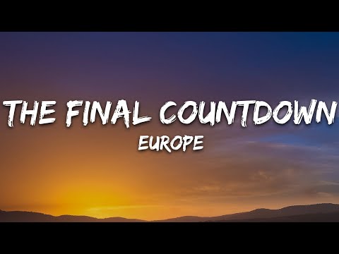 Europe - The Final Countdown (Lyrics)