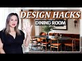 DESIGN HACKS! 5 Things Every Dining Room Needs | Julie Khuu