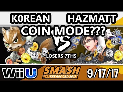 STR 2017 Smash 4 -Hazmat  Vs. Brult | KOrean - Smash Wii U - Top 8 - Coin Mode Game 5???