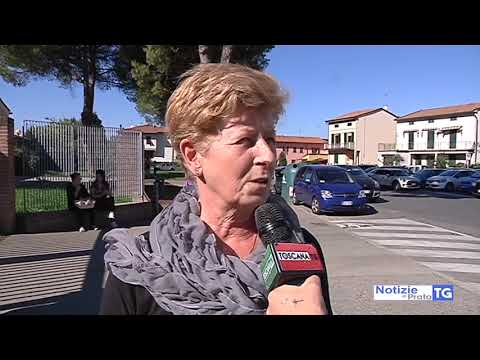 2017-10-16 PRATO - STRADA DISSESSATATA VICINO SCUOLA, PROTESTA GENITORI